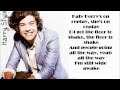 One Direction - Up All Night (lyrics+pictures) 