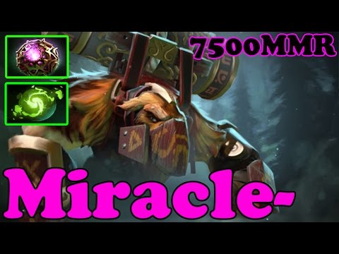 Dota 2 - Miracle- Plays Earthshaker vol 5# - Ranked Match Gameplay