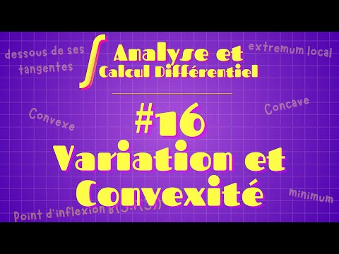Variation et convexité - Maths #16