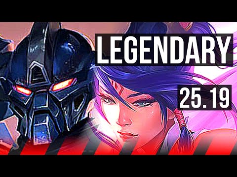 AATROX vs FIORA (TOP) | Legendary | KR Master | 25.19