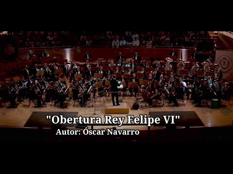 Unidad de Música del Mando Aéreo General, "Obertura Felipe VI". Autor: Oscar Navarro