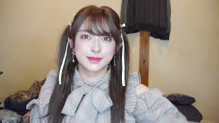 20240520女装検証_ハーフツインに初挑戦した