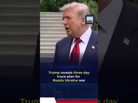 Trump Announces 3-Day Russia Ukraine Ceasefire And 1000 Prisoner Swap | Breaking News