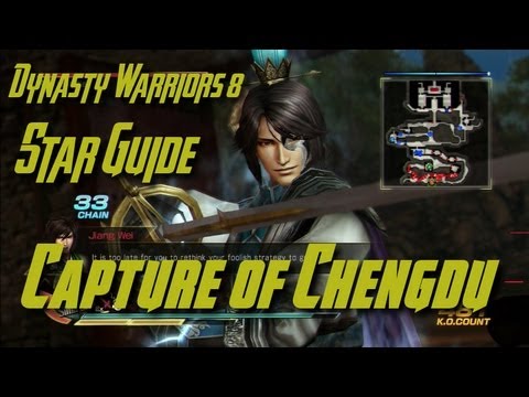 Dynasty Warriors 8 (Jin) Capture of Chengdu Star Guide (English)