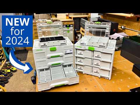 Festool's 2024 Systainer Lineup - Feeding My Addiction with the *NEW* Sortainer and Systainer Rack