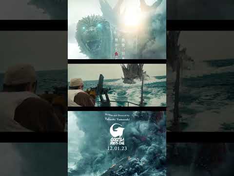 Godzilla Minus One *EXCLUSIVE* Movie Clip - Boat Attack | #GodzillaMinusOne #YouTubeShorts #Godzilla