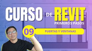 CURSO DE REVIT PRIMEROS PASOS | Cómo colocar puertas y ventanas