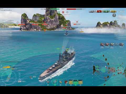 World Of Warships - Edgar - | 214k | 4 kills | Die Hard | First Blood | Dreadnaught | High Caliber