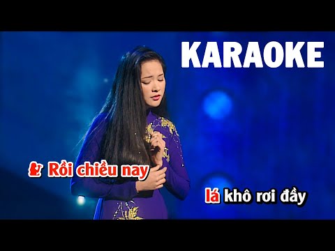 Karaoke | Hoa Tím Người Xưa - Như Quỳnh | Tone Nữ