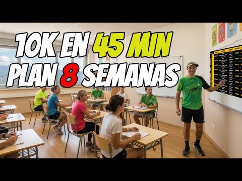 💪 Cómo bajar de 50 a 45 minutos en 10K en 8 semanas