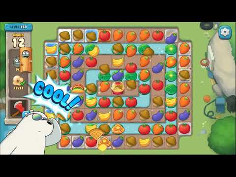 We Bare Bears match3 repairs level 153