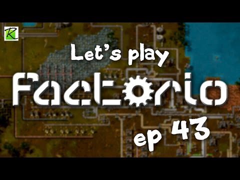 Factorio: Gigantic Bug Base (Let's Play ep43)