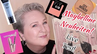 Maybelline NEW YORK | Makeup Tutorial | Drogerie | Live Test | One Brand | beautyoverageAstrid