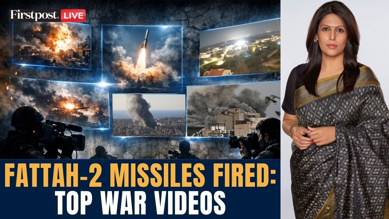 US Iran War LIVE| Fattah-2 Missiles to F-15 Shot Down: Top 10 War Videos | Vantage with Palki Sharma