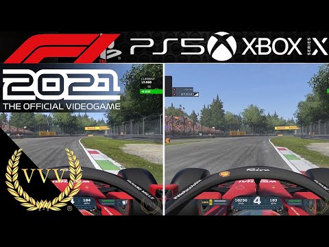 F1 2021 - PS5 Vs XBox Series X Monza comparson