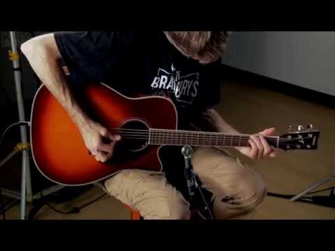 Kraft Music - Yamaha FGX720SCA Acoustic Electric Guitar Performance with Jake Blake