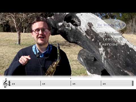 Alto Sax Beginner Lesson 2 | Justin Buckingham