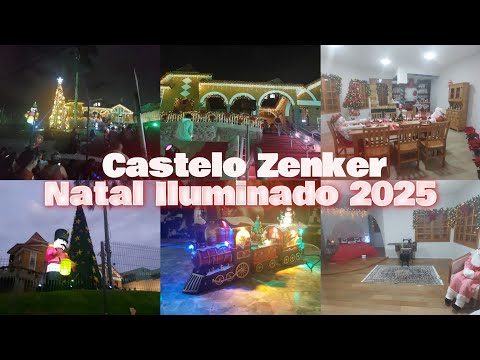 CASTELO ZENKER/NATAL ILUMINADO 2025 FERRAZ DE VASCONCELOS 