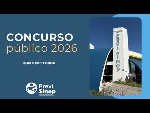 PREVI SINOP LANÇA SEGUNDO CONCURSO PÚBLICO DA HISTÓRIA DO INSTITUTO