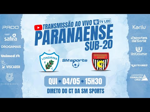 LONDRINA X APUCARANA SPORTS - AO VIVO COM IMAGENS
