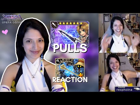 (DFFOO) Yuna cosplay to the rescue!! Time to SUMMON Tidus FR!!! Plus Vivi BT/FR reaction!!