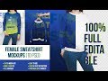 24 MOCKUP SHIRT GIRL FREE