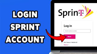 How To Login Sprint Account 2024 | Sprint Account Sign In Guide | Sprint, now T-Mobile
