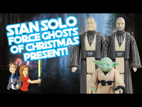 Stan Solo Vintage Force Ghost Trio! Yoda, Obi-Wan, and Anakin!