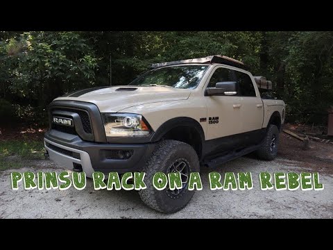Prinsu Roof Rack on a RAM Rebel