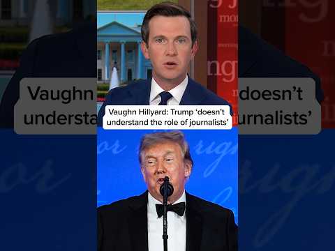 Vaughn Hillyard: Trump ‘doesn’t understand the role of journalists’
