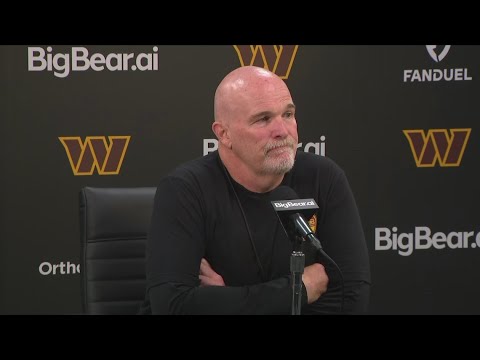 FULL PRESSER: Dan Quinn talks Jayden Daniels sprain, week 3 prep
