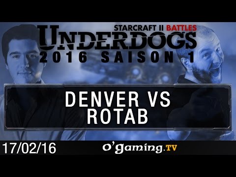 Denver vs Rotab - ZvZ - Underdogs 2016 S1 - Qualifier #1