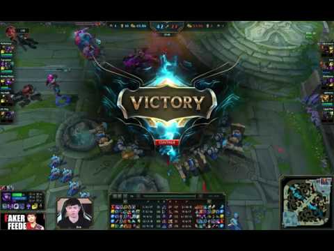 Hauntzer Svenskeren Graves vs Kha'Zix Jungle Faker Feeder HL ✔147