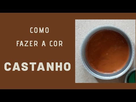 How to make the color Brown