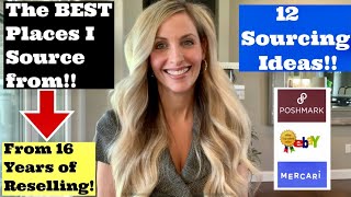 Where to Buy Inventory to Resell on EBay Poshmark Mercari & Amazon 2021 How I  Find Items to Sell