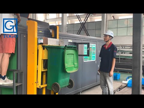 1000KG/Day Organic Waste Compost Machine with in-built Shredder