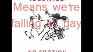 Idlewild - No emotion (with Lyrics)