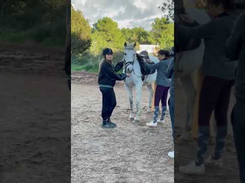 My boyfriend is riding for the first time today 🥰🤯 #shorts