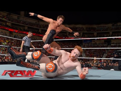 Sheamus & Dolph Ziggler vs. Cesaro & The Miz: Raw, Sept. 1, 2014