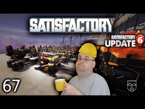 Connecting steel and aluminium by train - Satisfactory - day 67 - Update 4/5/6 from the start