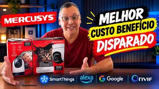 O Melhor CUSTO-BENEFÍCIO DISPARADO para SmartThings e ONVIF! MERCUSYS MC210 e MC510