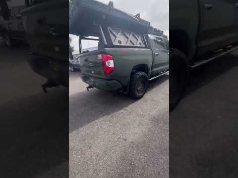 Tundra w/ Carven-R & 4” Overland Exhaust Tip #toyota #tundra #carven #exhaust