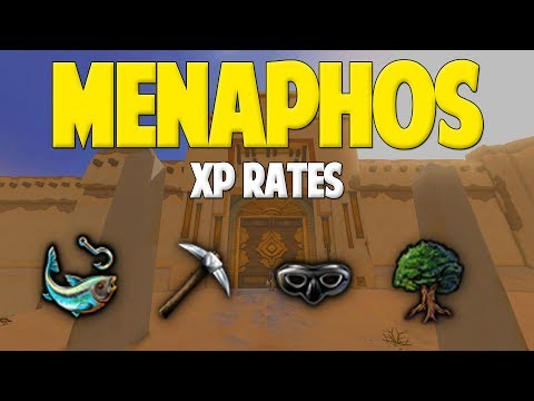 Runescape 2017 | MENAPHOS! Testing XP Rates!