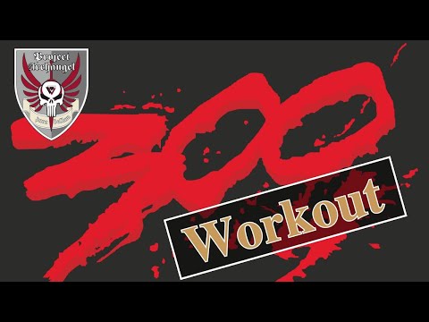 300 Workout - Funktionell, Anpassbar: Sit Throughs, Push Ups, Lunges