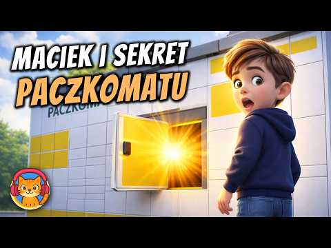 Maciek i Sekret w Paczkomacie - okładka bajki audio