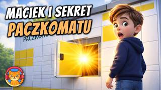 Maciek i Sekret w Paczkomacie - okładka bajki audio