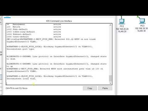 Packet Tracer 3.6.1 - Implement VLANs and Trunking