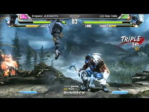 KI Emperor xLEGACYx vs LU Alex Valle - The RunBack 1.11