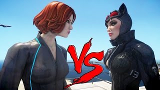 BLACK WIDOW VS CATWOMAN - EPIC BATTLE
