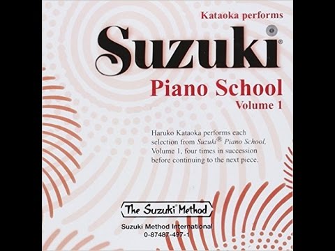 Suzuki Piano School Book 1 - French Children's Song (Folk S